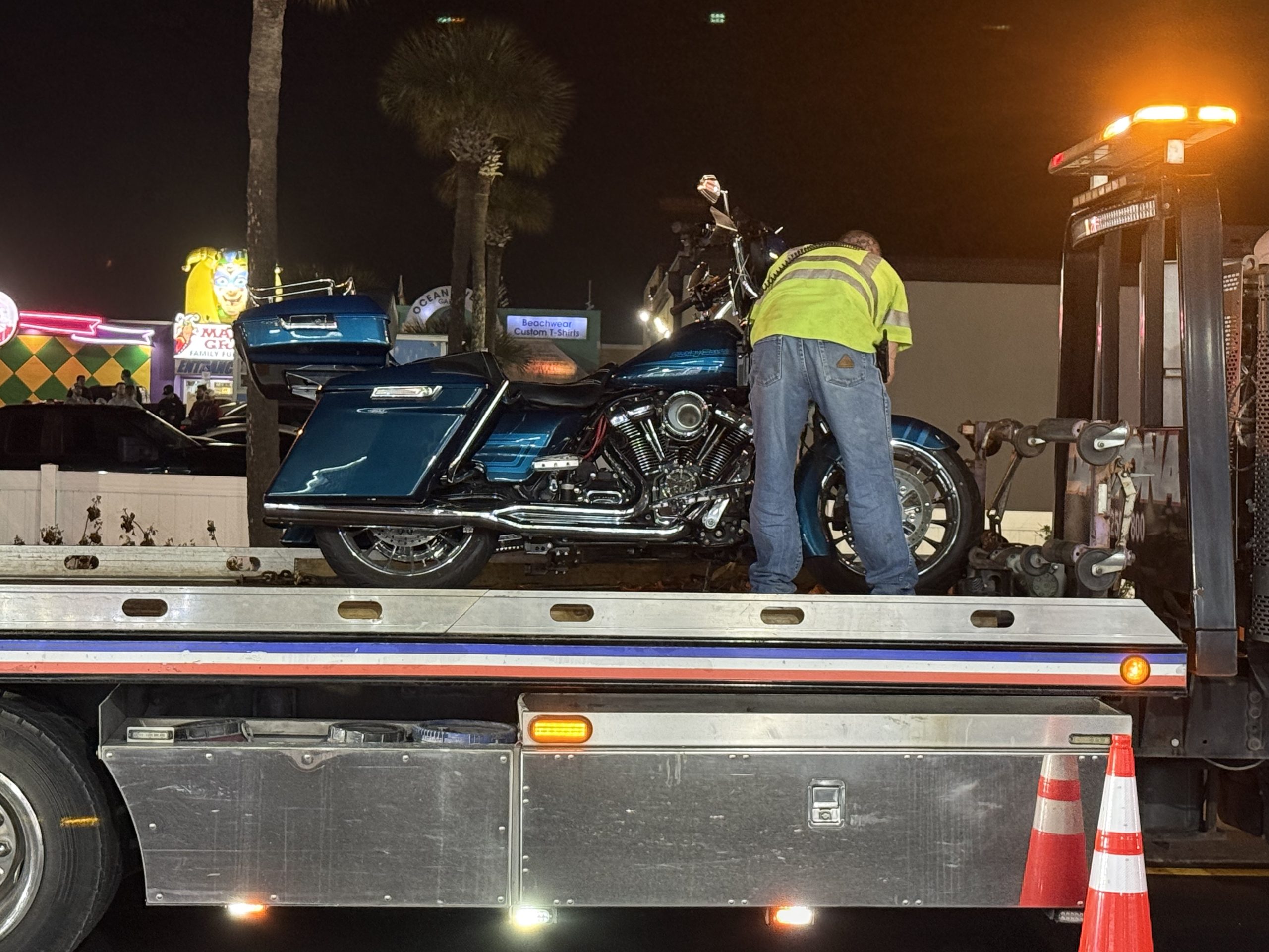 Police vs. Daytona Bike Week