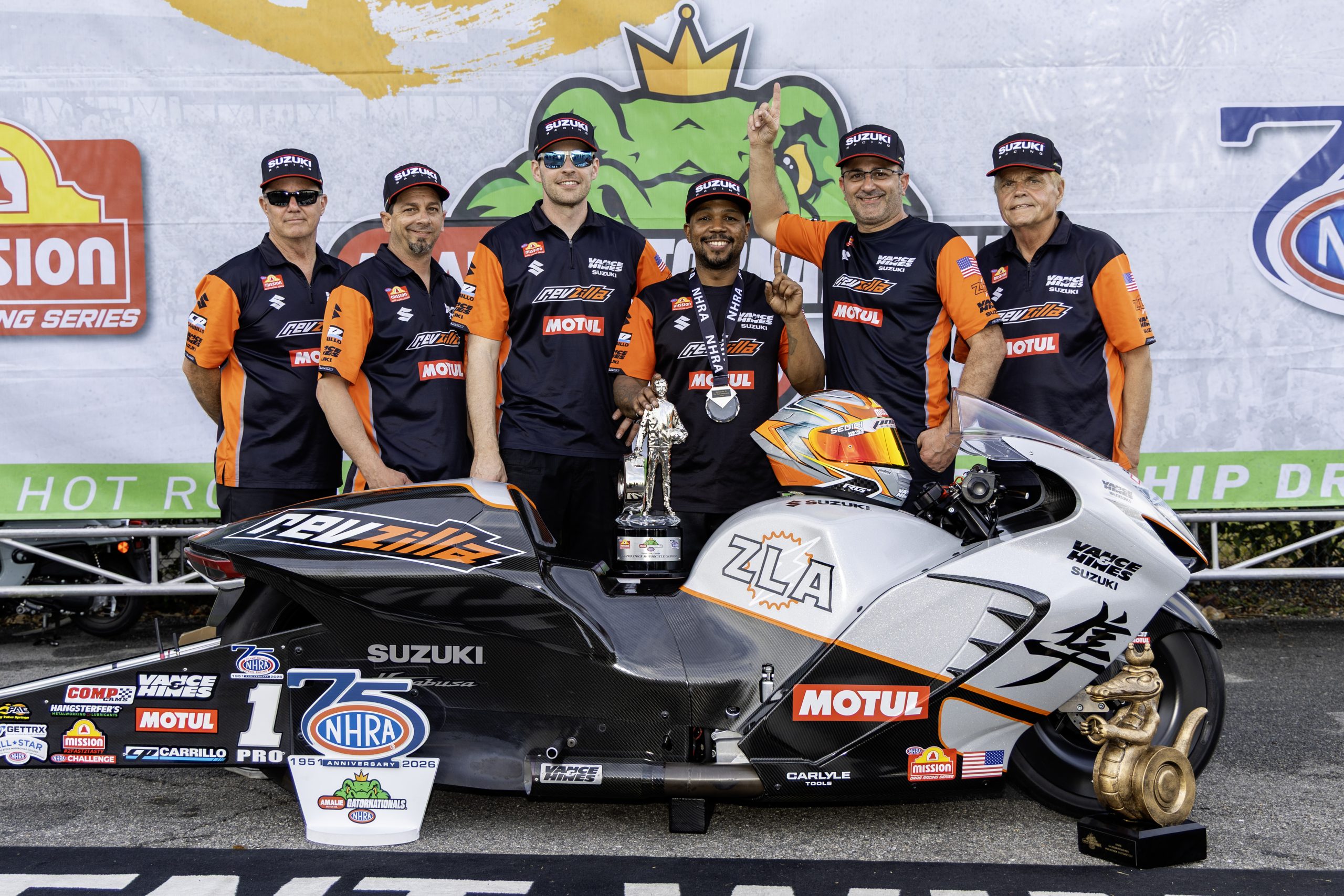 Richard Gadson and team