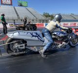Man Cup Motorcycle Drag Racing