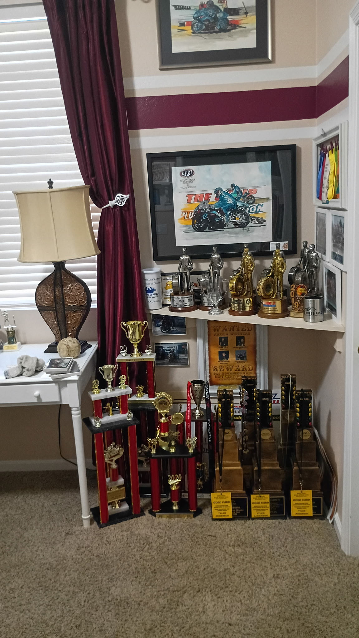 Tyler Anderson Trophies