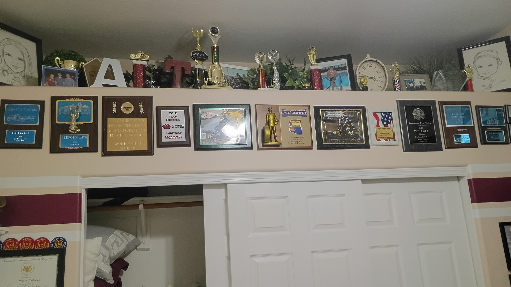 Tyler Anderson Trophies