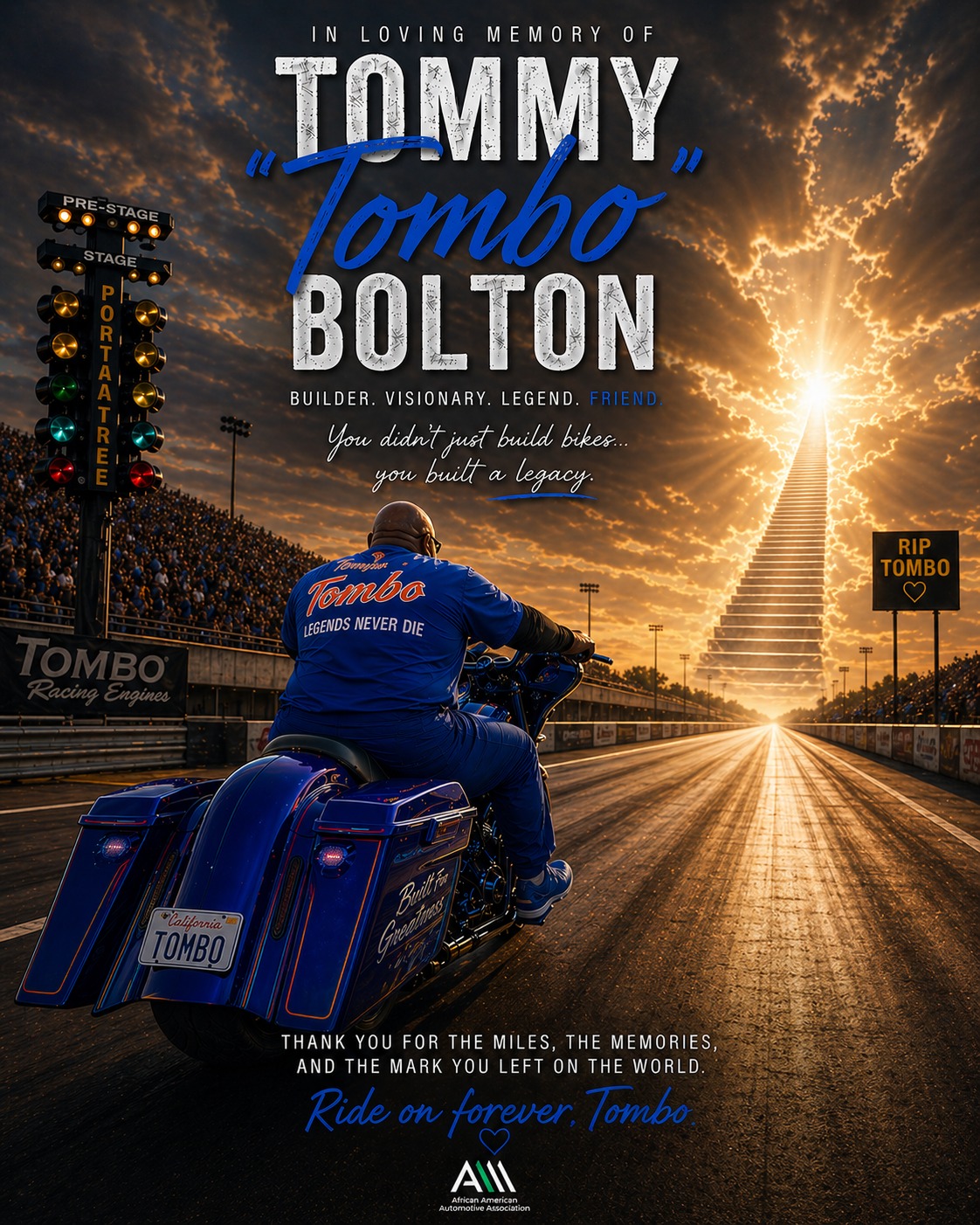 Godspeed Tommy Bolton 