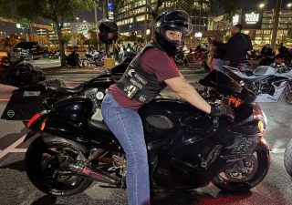 Suzuki Hayabusa Woman