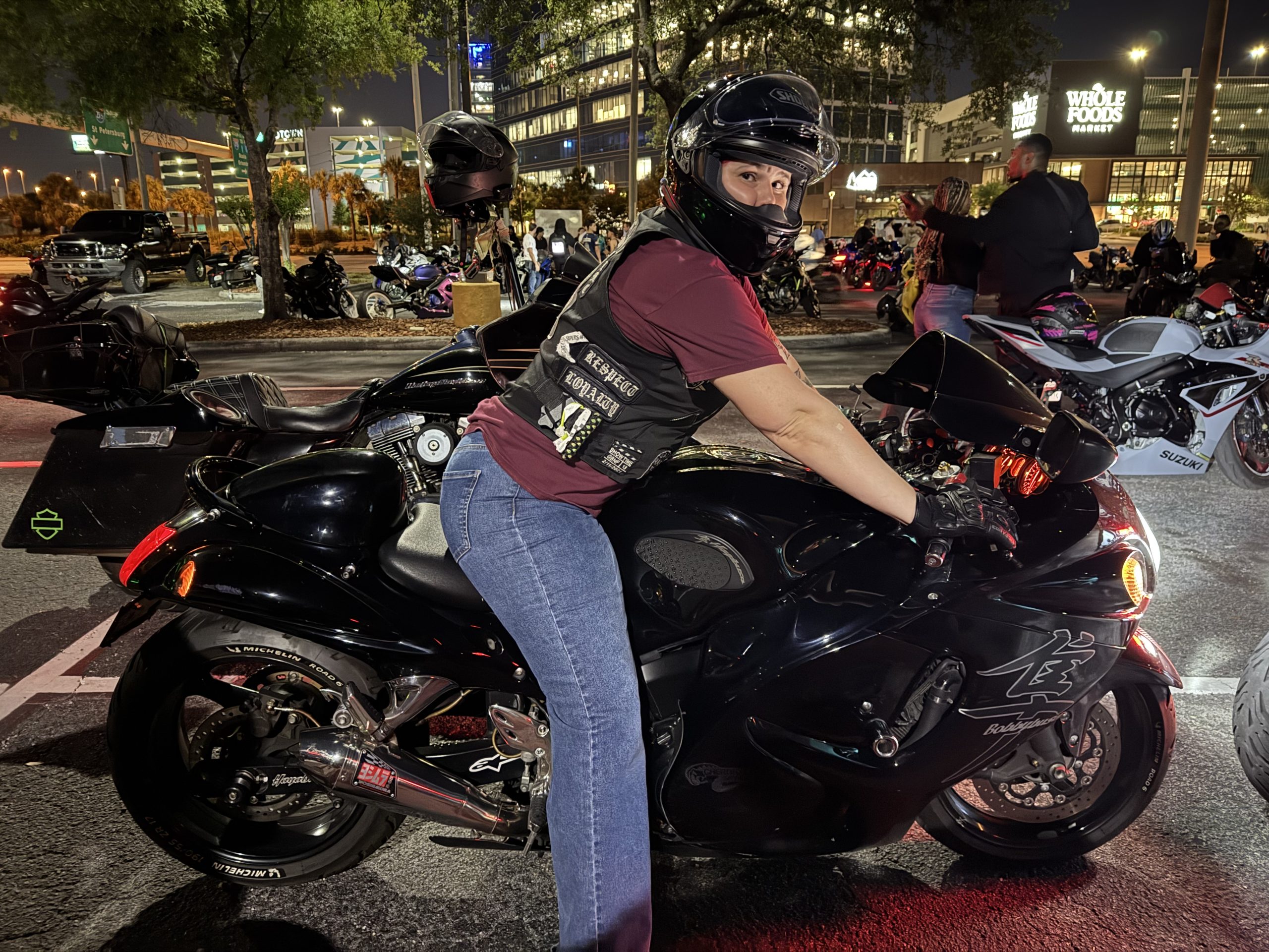Suzuki Hayabusa Woman