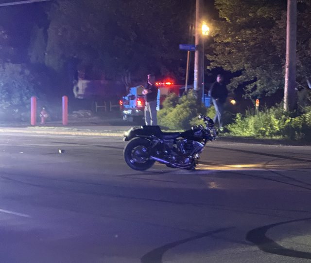Motorcycle accident Laconia
