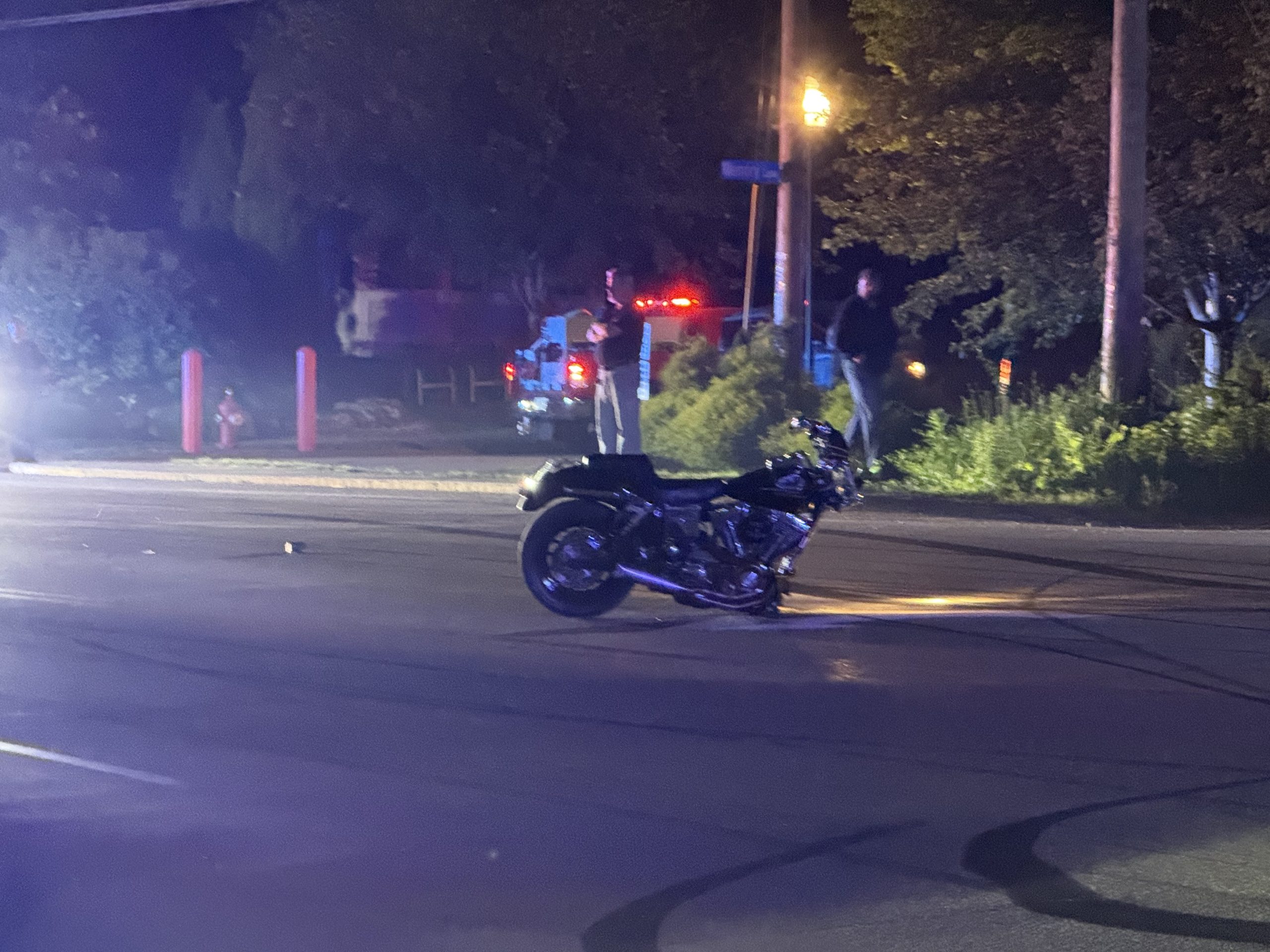 Motorcycle accident Laconia