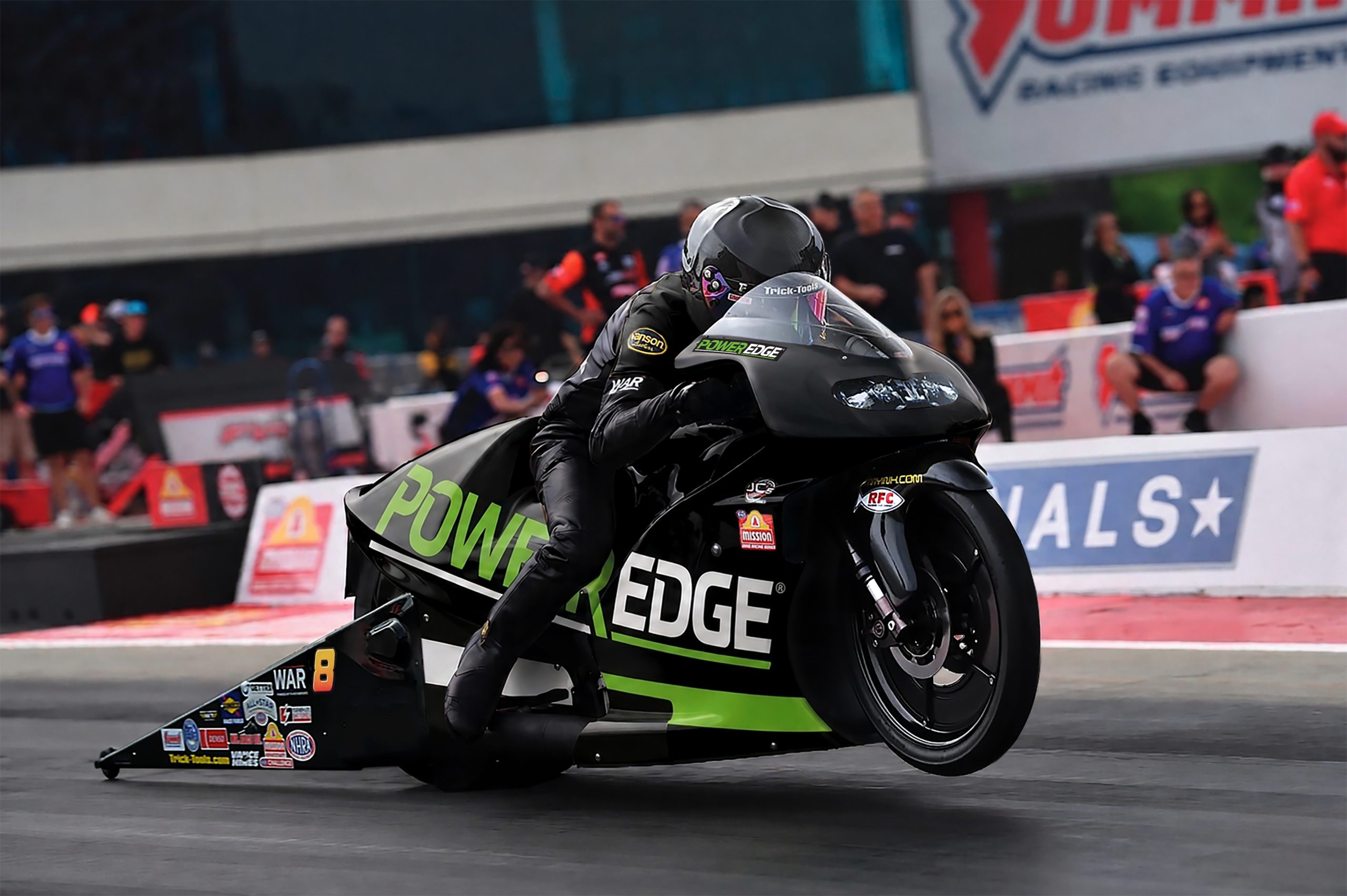 Poweredge Pro Stock Motorcycle Racing