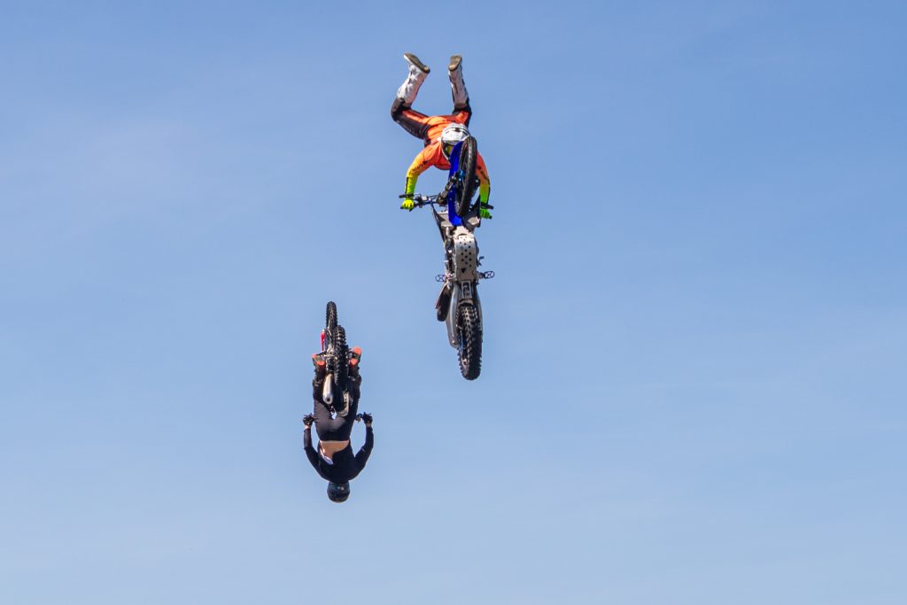 Santa Pod Stunts