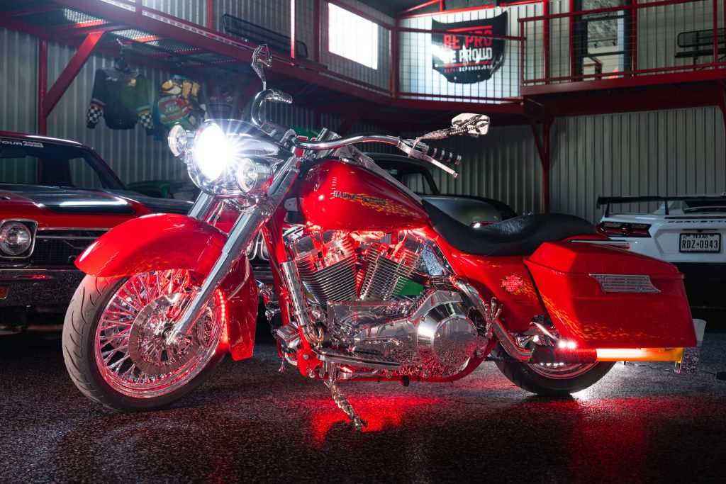 Tribute to 9/11 Harley