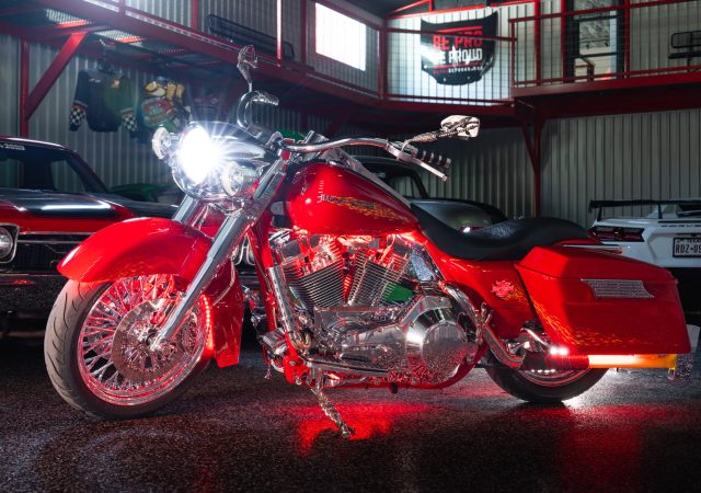 Tribute to 9/11 Harley