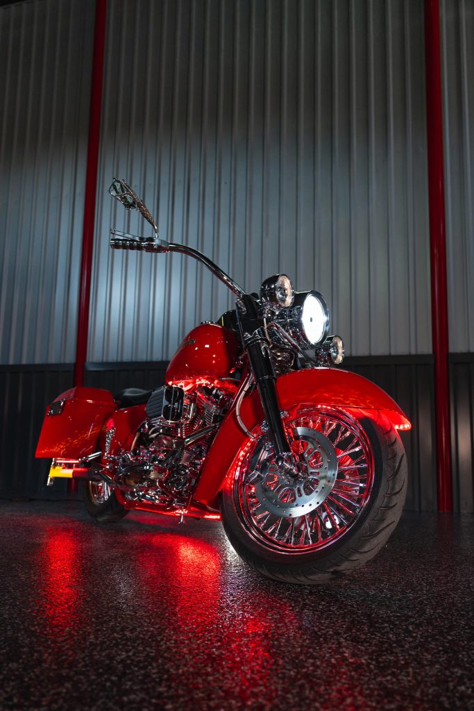 Tribute to 9/11 Harley 