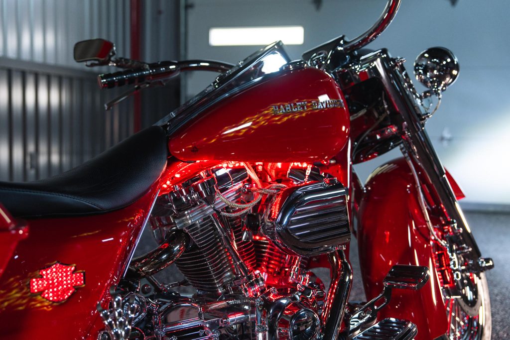 Tribute to 9/11 Harley 