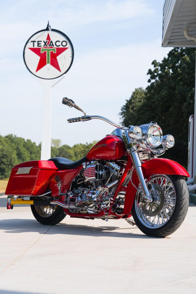 Tribute to 9/11 Harley 