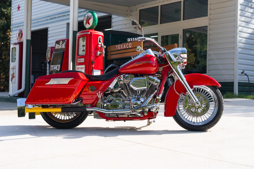 Tribute to 9/11 Harley 